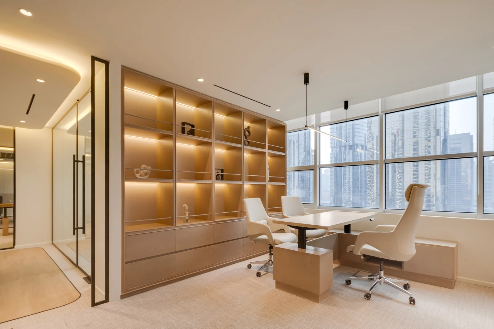 The Grove commercial office interior in JLT, Dubai, photograph 2.