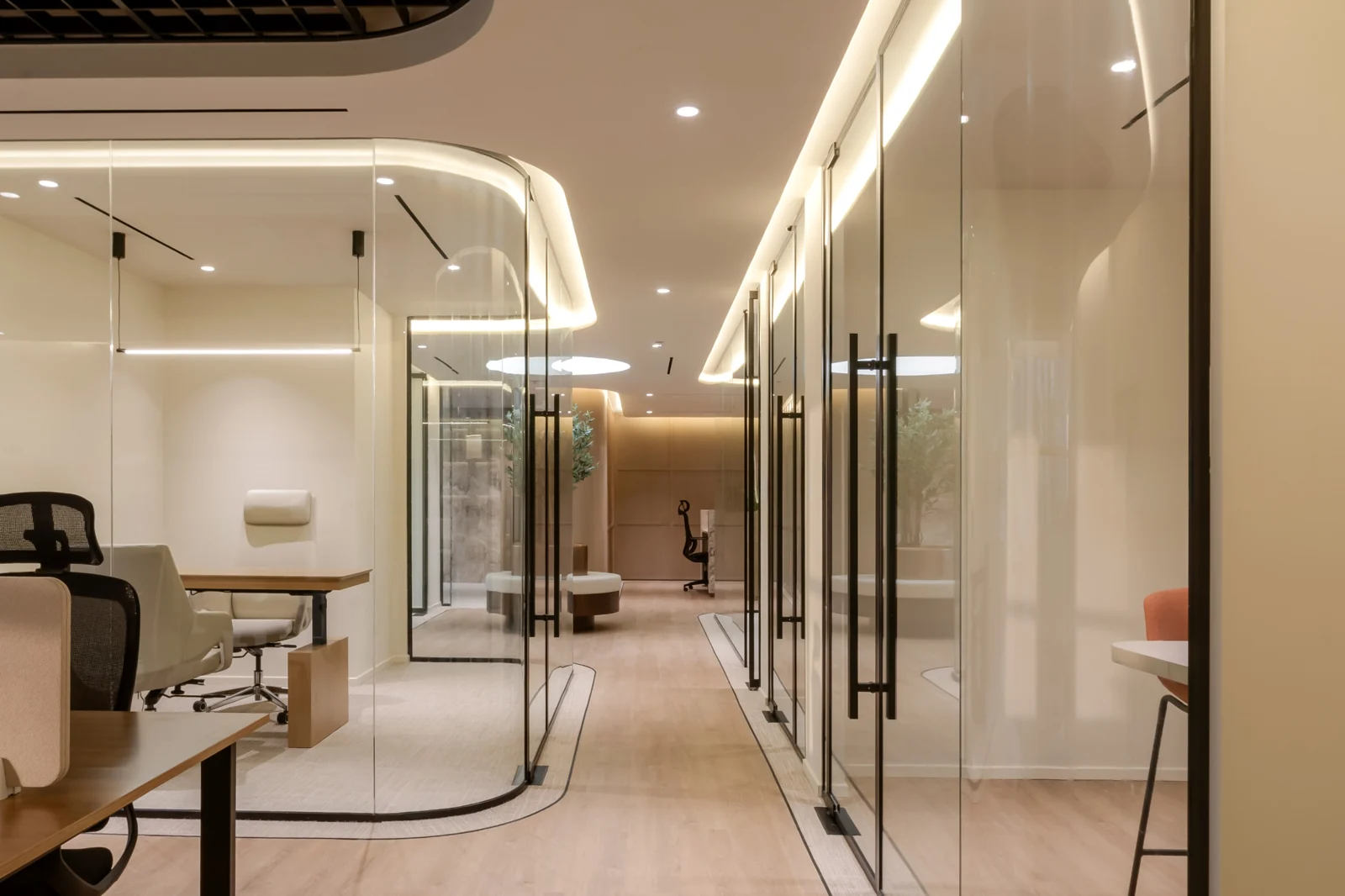 The Grove commercial office interior in JLT, Dubai, photograph 7.