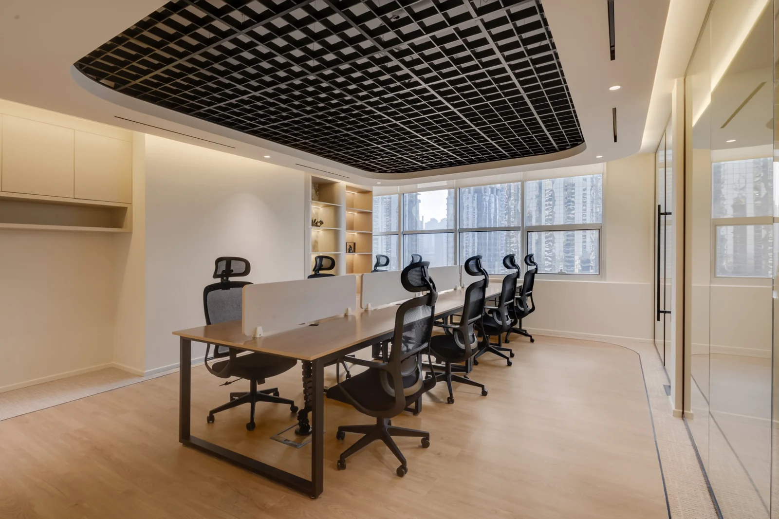 The Grove commercial office interior in JLT, Dubai, photograph 13.